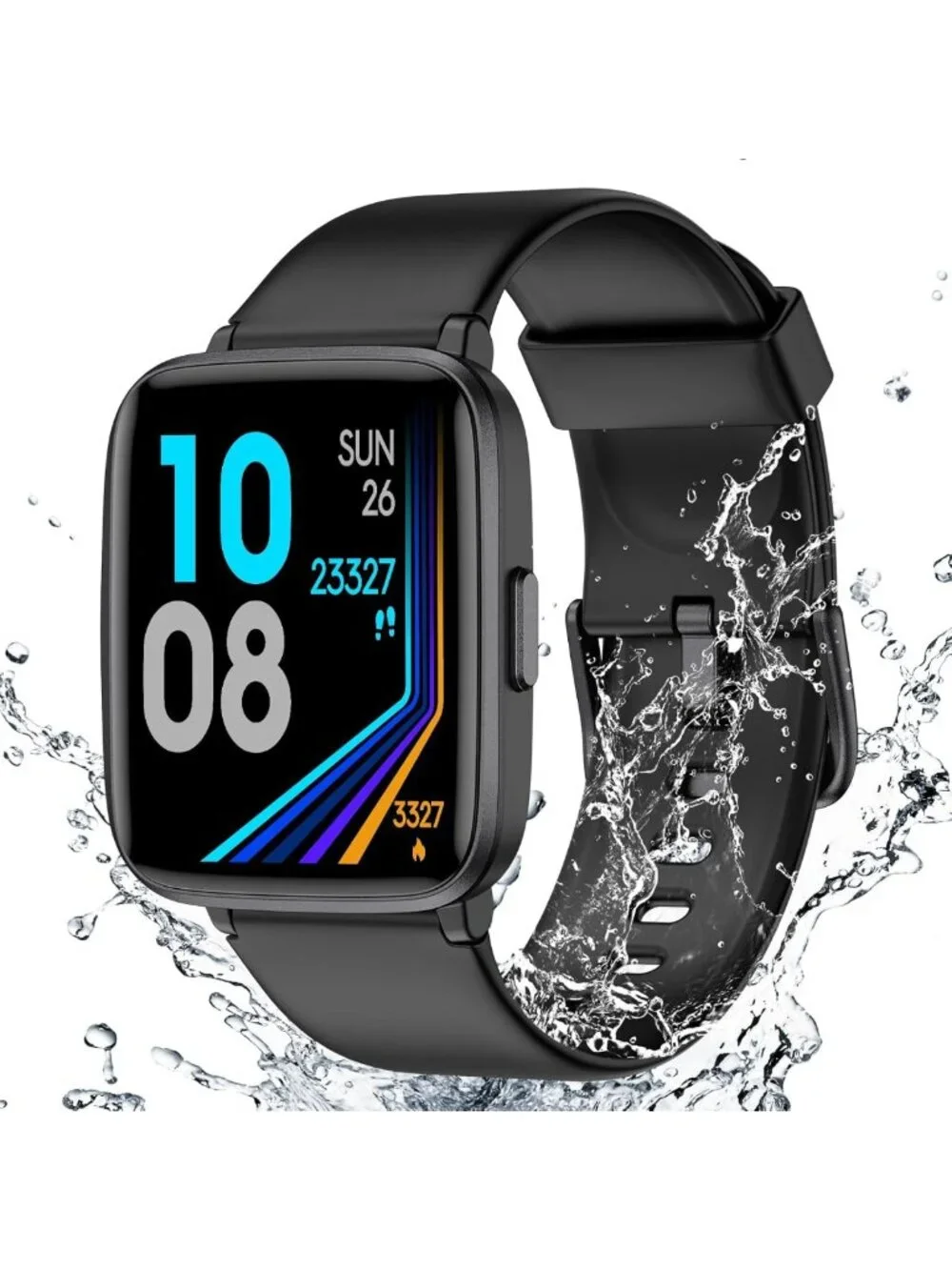 Heart Rate Fitness Tracker Watch - Activity & Pedometer Monitor for Workouts